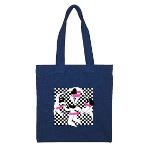 Cotton totebag Navy 5 | هیدورا